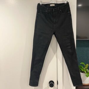 Madewell Black Skinny Jeans
